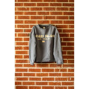 Caesars Palace Las Vegas Sweatshirt Gray Cotton Fleece Crewneck XL 1966 Logo